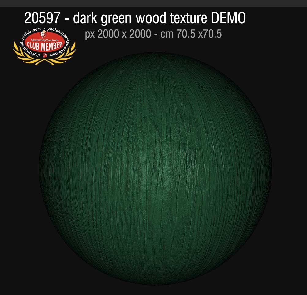Dark green stained wood texture seamless 20597