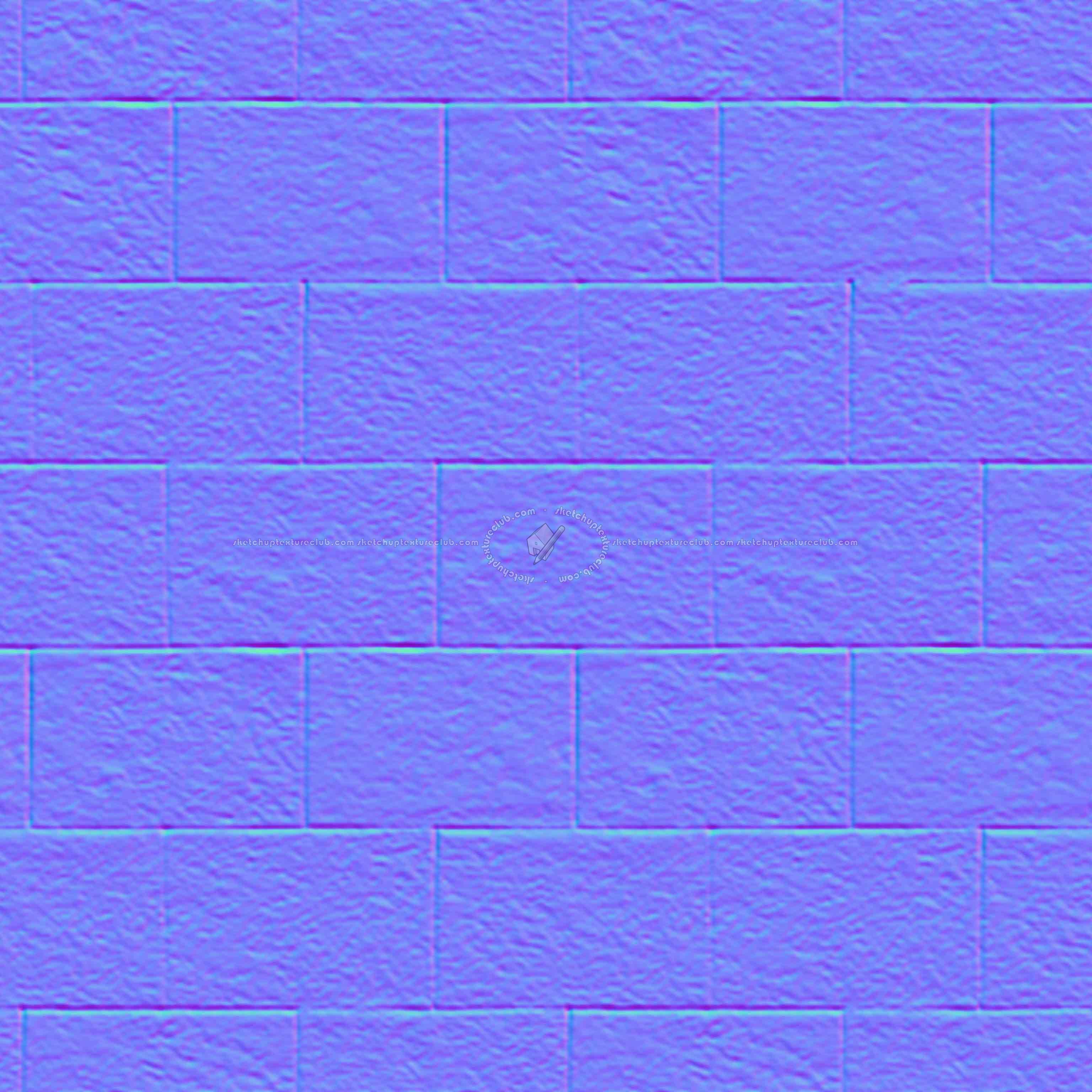 Textures   -   FREE PBR TEXTURES  - Galarza stone wall Pbr texture seamless 22212 - Normal