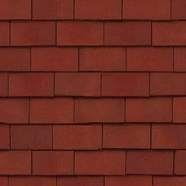Bavent flat  clay roof tiles texture seamless 03519