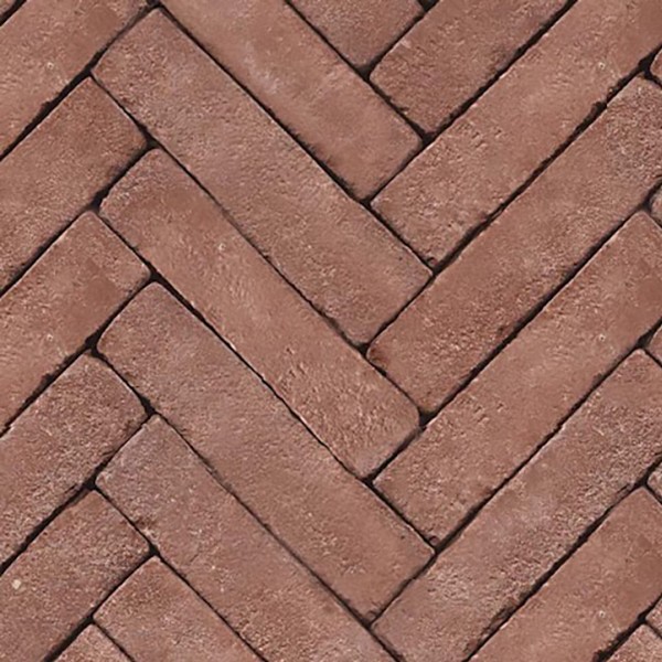 Textures   -   ARCHITECTURE   -   PAVING OUTDOOR   -   Terracotta   -   Herringbone  - Cotto paving herringbone outdoor texture seamless 06726 - HR Full resolution preview demo