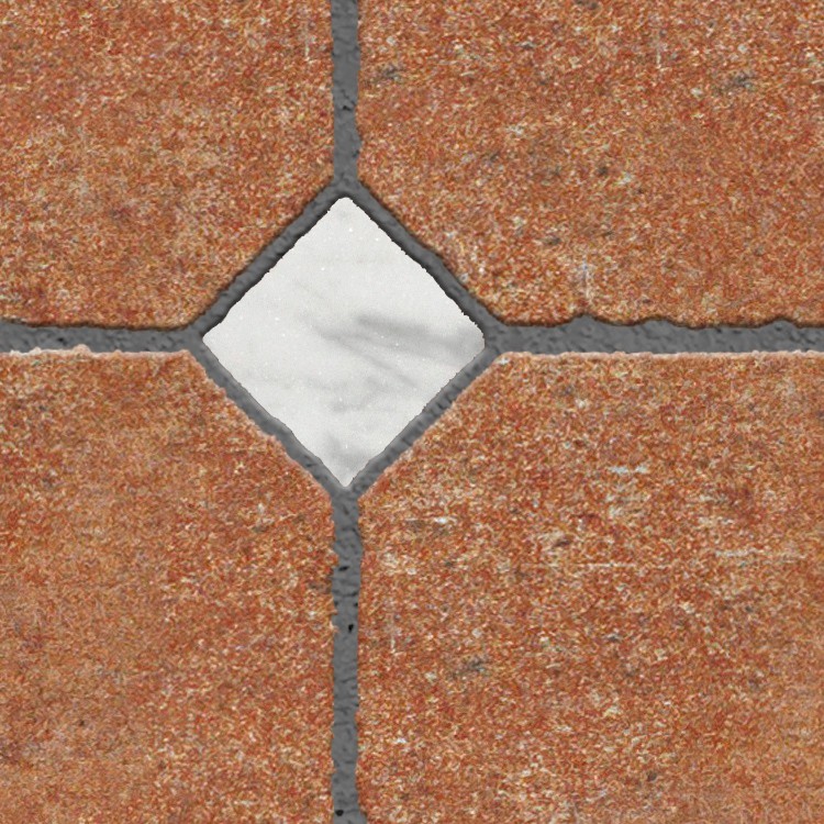 Textures   -   ARCHITECTURE   -   PAVING OUTDOOR   -   Terracotta   -   Blocks regular  - Cotto paving outdoor regular blocks texture seamless 06638 - HR Full resolution preview demo