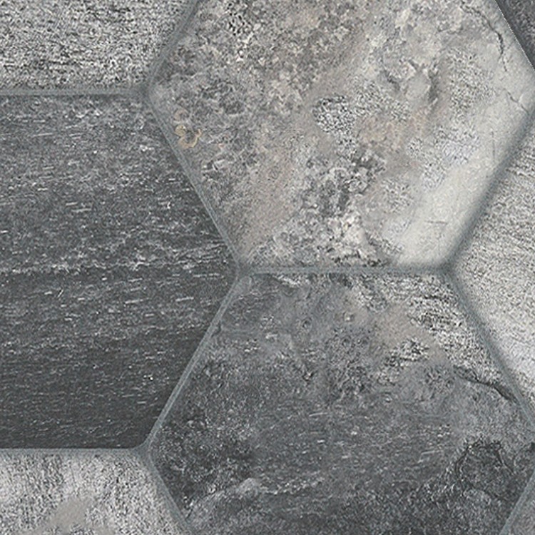 Textures   -   ARCHITECTURE   -   TILES INTERIOR   -   Hexagonal mixed  - Hexagonal stone tile texture seamless 16865 - HR Full resolution preview demo
