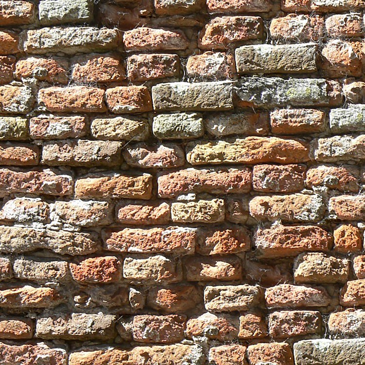 Textures   -   ARCHITECTURE   -   BRICKS   -   Damaged bricks  - Damaged bricks texture seamless 00103 - HR Full resolution preview demo