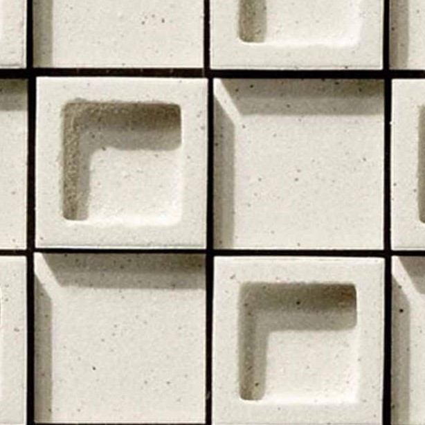 Concrete exterior wall tiles texture seamless 21288