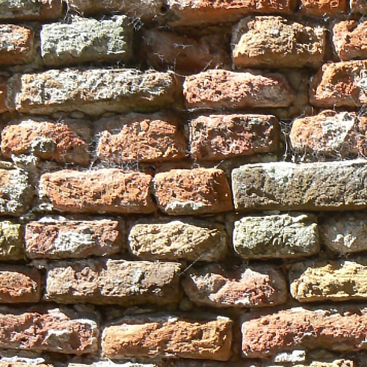 Textures   -   ARCHITECTURE   -   BRICKS   -   Damaged bricks  - Damaged bricks texture seamless 00104 - HR Full resolution preview demo