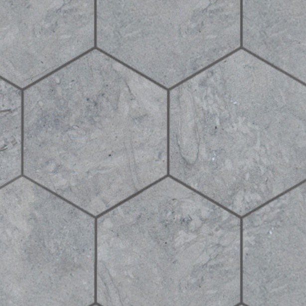 Textures   -   ARCHITECTURE   -   PAVING OUTDOOR   -   Hexagonal  - Marble paving outdoor hexagonal texture seamless 05984 - HR Full resolution preview demo
