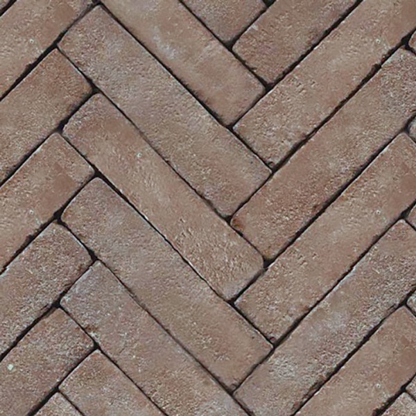 Textures   -   ARCHITECTURE   -   PAVING OUTDOOR   -   Terracotta   -   Herringbone  - Cotto paving herringbone outdoor texture seamless 06729 - HR Full resolution preview demo