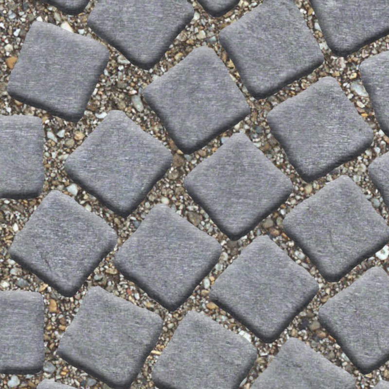 Textures   -   ARCHITECTURE   -   ROADS   -   Paving streets   -   Cobblestone  - Street paving cobblestone texture seamless 07336 - HR Full resolution preview demo