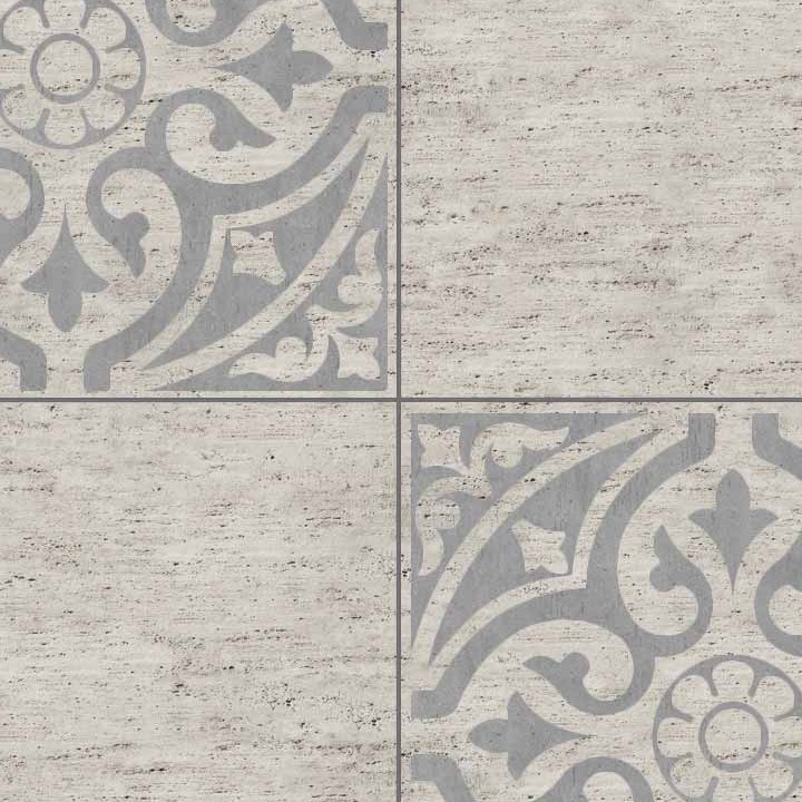 Textures   -   ARCHITECTURE   -   TILES INTERIOR   -   Marble tiles   -   Marble geometric patterns  - Travertine floor tile texture seamless 2 21121 - HR Full resolution preview demo