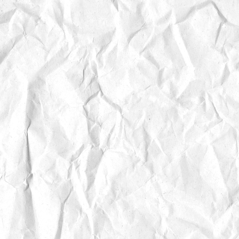 Textures   -   MATERIALS   -   PAPER  - White crumpled paper texture seamless 10826 - HR Full resolution preview demo