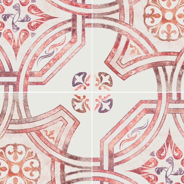Textures   -   ARCHITECTURE   -   TILES INTERIOR   -   Ornate tiles   -   Geometric patterns  - Ceramic floor tile geometric patterns texture seamless 18853 - HR Full resolution preview demo