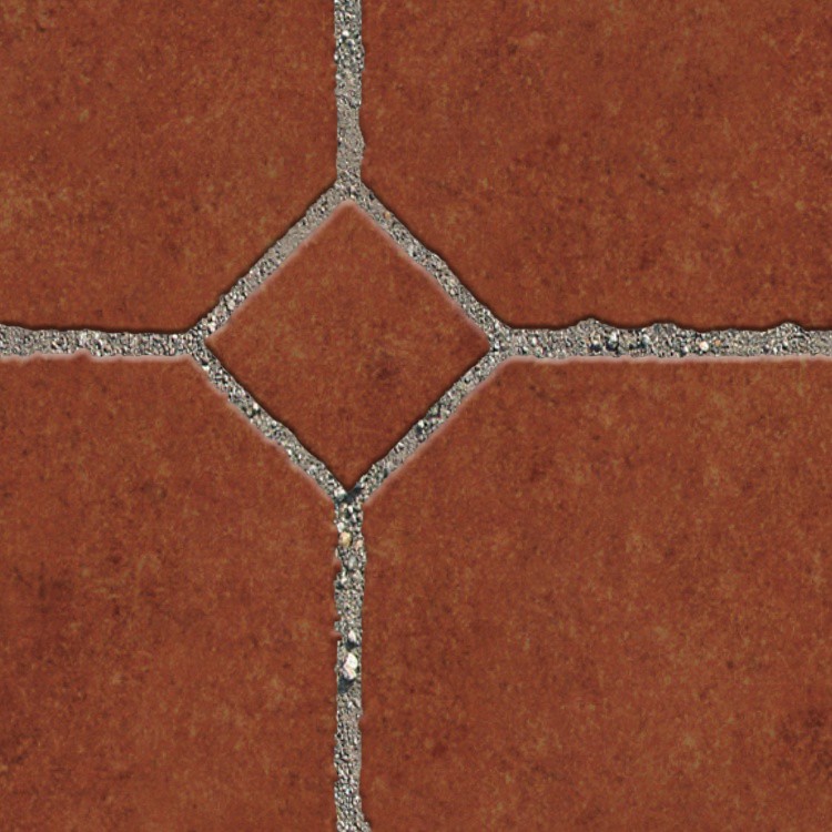 Textures   -   ARCHITECTURE   -   PAVING OUTDOOR   -   Terracotta   -   Blocks regular  - Cotto paving outdoor regular blocks texture seamless 06642 - HR Full resolution preview demo