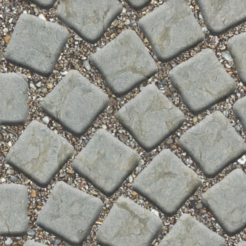 Textures   -   ARCHITECTURE   -   ROADS   -   Paving streets   -   Cobblestone  - Street paving cobblestone texture seamless 07337 - HR Full resolution preview demo