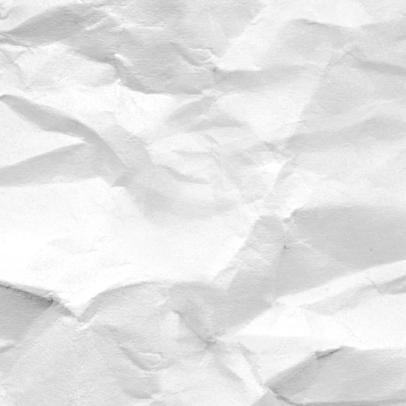 Textures   -   MATERIALS   -   PAPER  - White crumpled paper texture seamless 10827 - HR Full resolution preview demo