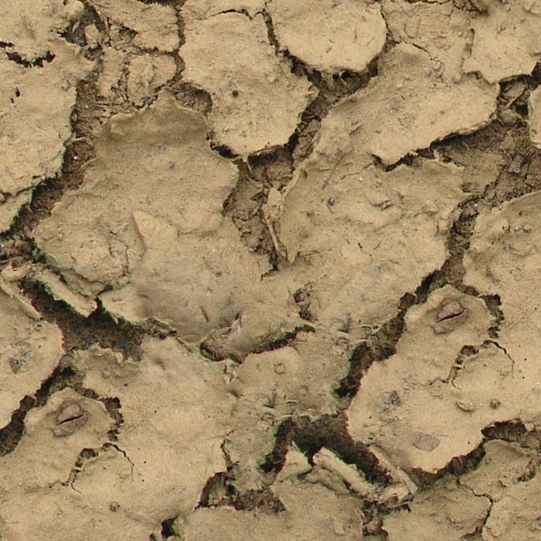 Textures   -   NATURE ELEMENTS   -   SOIL   -   Mud  - Cracked dried mud texture seamless 12876 - HR Full resolution preview demo
