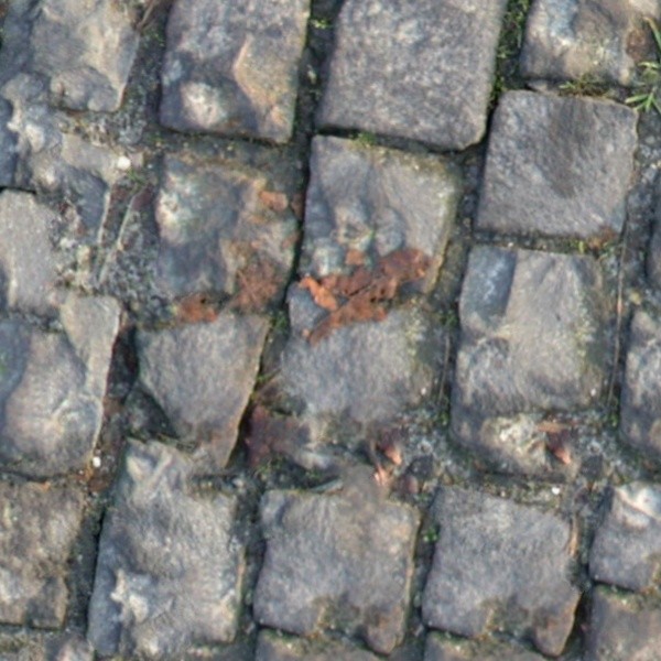 Textures   -   ARCHITECTURE   -   ROADS   -   Paving streets   -   Damaged cobble  - Damaged street paving cobblestone texture seamless 07449 - HR Full resolution preview demo