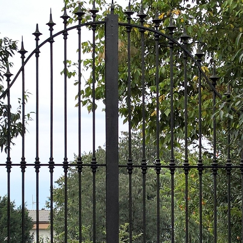 Textures   -   ARCHITECTURE   -   BUILDINGS   -   Gates  - Old metal entrance gate texture 18572 - HR Full resolution preview demo