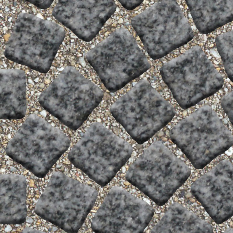 Textures   -   ARCHITECTURE   -   ROADS   -   Paving streets   -   Cobblestone  - Street paving cobblestone texture seamless 07339 - HR Full resolution preview demo