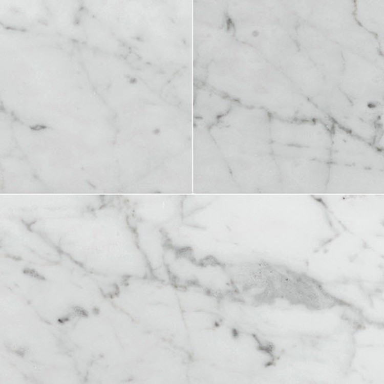 Textures   -   ARCHITECTURE   -   TILES INTERIOR   -   Marble tiles   -   White  - Carrara white marble floor tile texture seamless 14809 - HR Full resolution preview demo