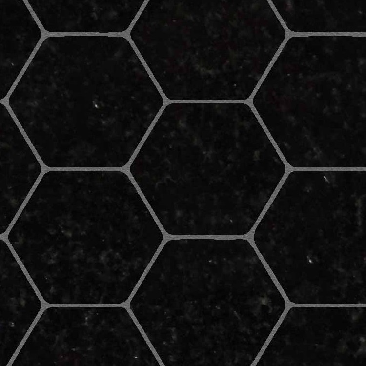 Textures   -   ARCHITECTURE   -   TILES INTERIOR   -   Marble tiles   -   Marble geometric patterns  - Hexagonal black marble floor tile texture seamless 1 21125 - HR Full resolution preview demo