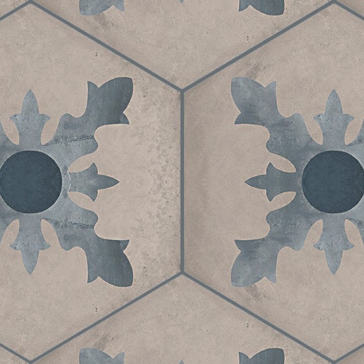 Textures   -   ARCHITECTURE   -   TILES INTERIOR   -   Hexagonal mixed  - Hexagonal tile texture seamless 16872 - HR Full resolution preview demo
