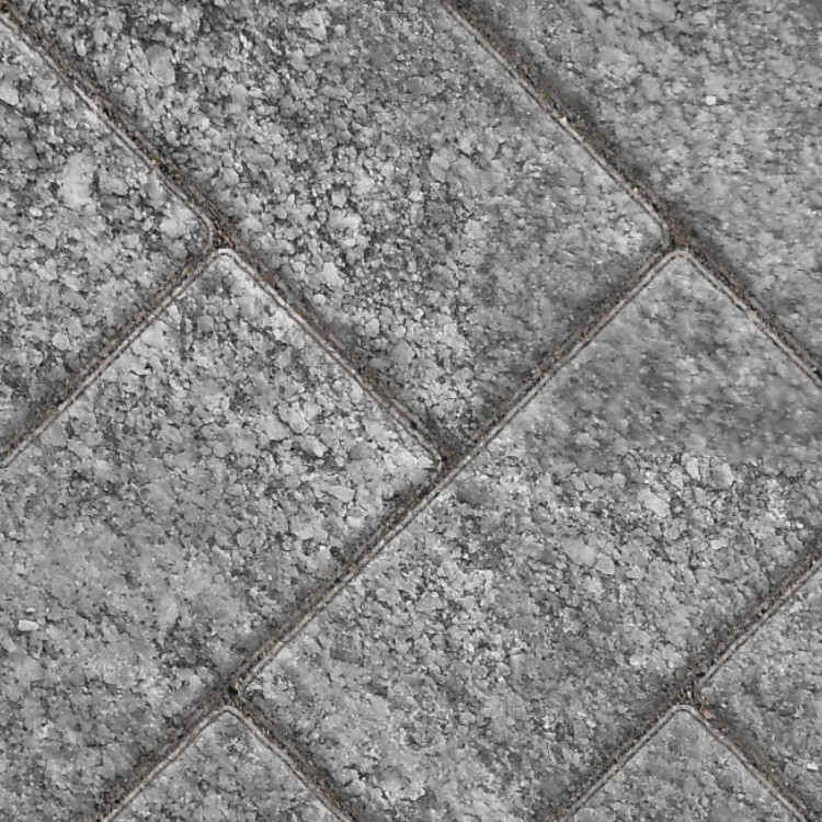 Textures   -   ARCHITECTURE   -   PAVING OUTDOOR   -   Pavers stone   -   Herringbone  - Stone paving outdoor herringbone texture seamless 06515 - HR Full resolution preview demo