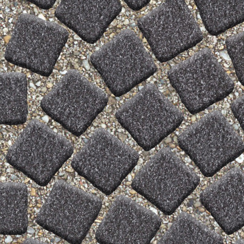 Street Paving Cobblestone Texture Seamless 07340