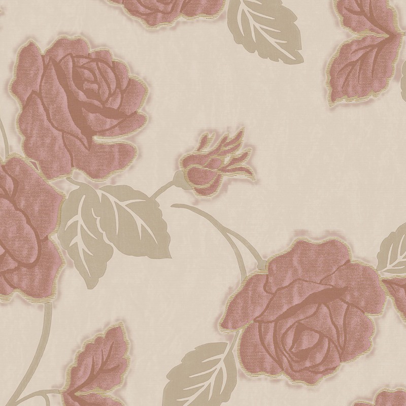 Textures   -   MATERIALS   -   WALLPAPER   -   Parato Italy   -   Nobile  - The rose nobile floral wallpaper by parato texture seamless 11457 - HR Full resolution preview demo