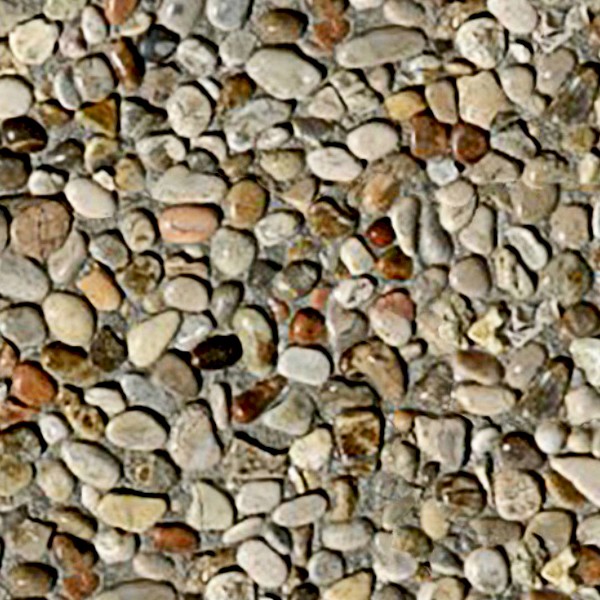 Textures   -   ARCHITECTURE   -   PAVING OUTDOOR   -   Washed gravel  - Washed gravel paving outdoor texture seamless 17859 - HR Full resolution preview demo