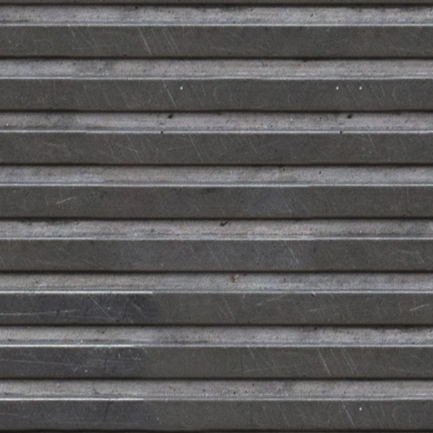 Textures   -   MATERIALS   -   METALS   -   Corrugated  - Corrugated dirty steel texture seamless 09927 - HR Full resolution preview demo