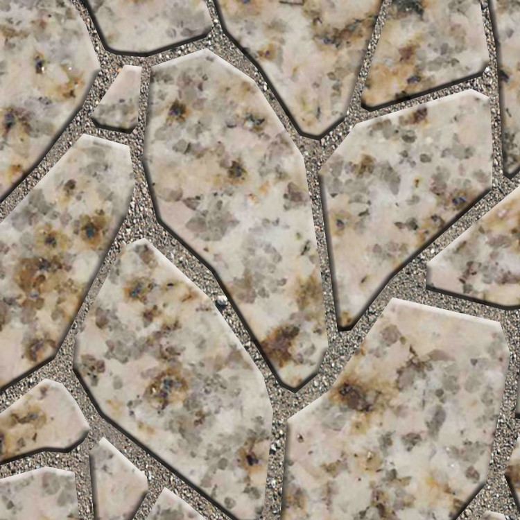 Textures   -   ARCHITECTURE   -   PAVING OUTDOOR   -   Flagstone  - Granite paving flagstone texture seamless 05874 - HR Full resolution preview demo