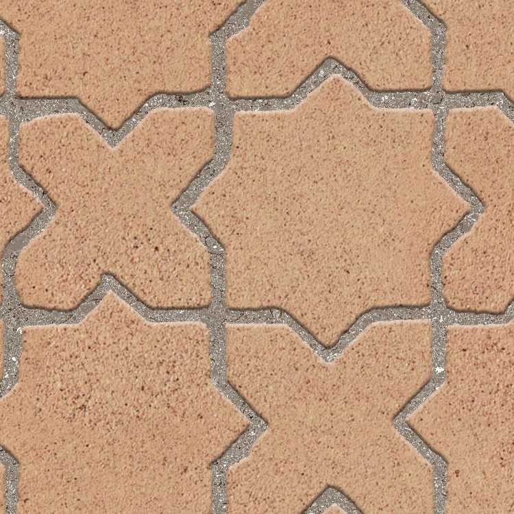 Textures   -   ARCHITECTURE   -   PAVING OUTDOOR   -   Terracotta   -   Blocks mixed  - Paving cotto mixed size texture seamless 06576 - HR Full resolution preview demo