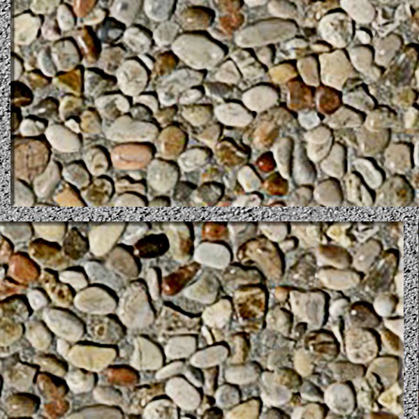 Textures   -   ARCHITECTURE   -   PAVING OUTDOOR   -   Washed gravel  - Washed gravel paving outdoor texture seamless 17860 - HR Full resolution preview demo