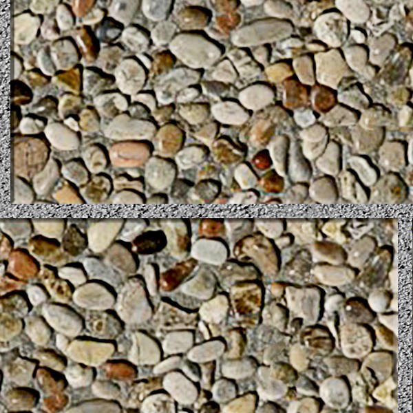 Textures   -   ARCHITECTURE   -   PAVING OUTDOOR   -   Washed gravel  - Washed gravel paving outdoor texture seamless 17860 - HR Full resolution preview demo