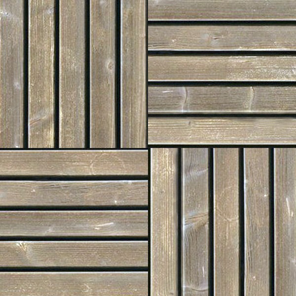 Textures   -   ARCHITECTURE   -   WOOD PLANKS   -   Wood decking  - Wood decking texture seamless 09215 - HR Full resolution preview demo