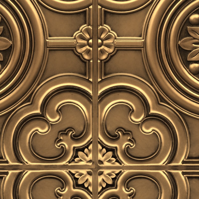 Textures   -   MATERIALS   -   METALS   -   Panels  - Bronze metal panel texture seamless 10401 - HR Full resolution preview demo