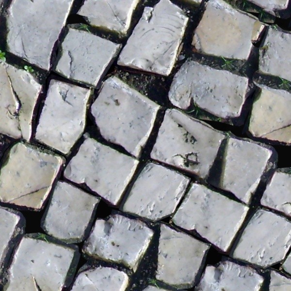Textures   -   ARCHITECTURE   -   ROADS   -   Paving streets   -   Damaged cobble  - Damaged street paving cobblestone texture seamless 07453 - HR Full resolution preview demo