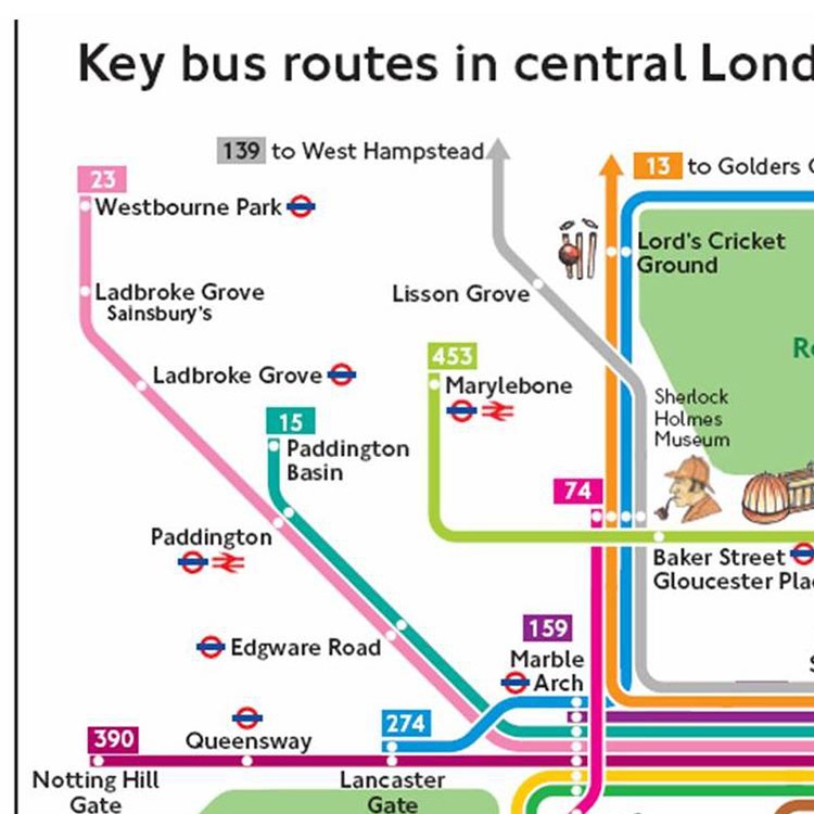 0011 London Metro Map Hr 