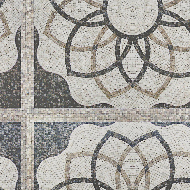 Textures   -   ARCHITECTURE   -   PAVING OUTDOOR   -   Mosaico  - Mosaic paving outdoor texture seamless 06052 - HR Full resolution preview demo