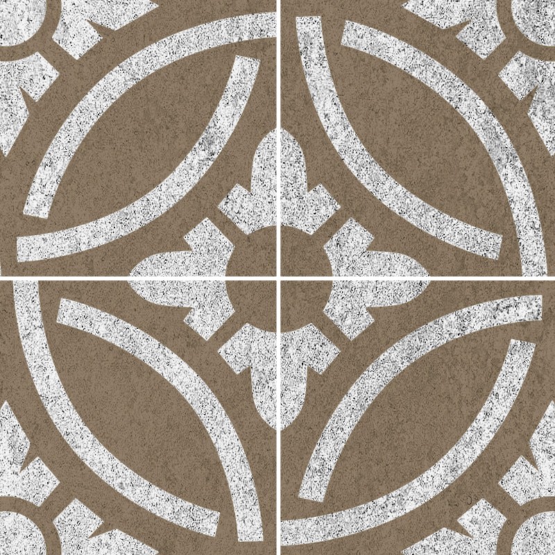 Textures   -   ARCHITECTURE   -   TILES INTERIOR   -   Cement - Encaustic   -   Victorian  - Victorian cement floor tile texture seamless 13666 - HR Full resolution preview demo