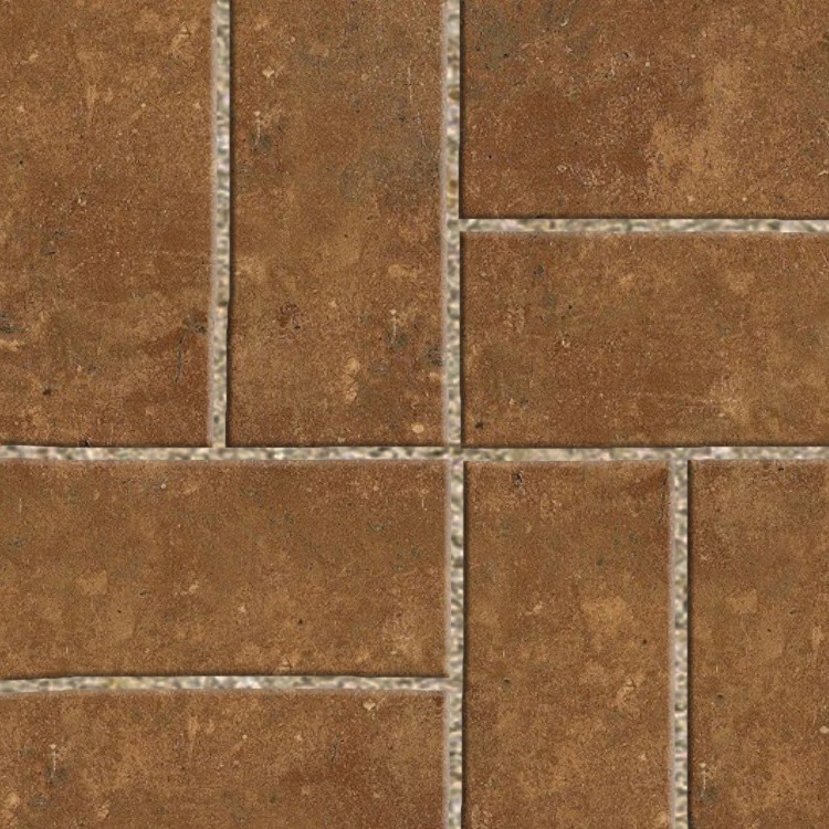 Textures   -   ARCHITECTURE   -   PAVING OUTDOOR   -   Terracotta   -   Blocks regular  - Cotto paving outdoor regular blocks texture seamless 06650 - HR Full resolution preview demo