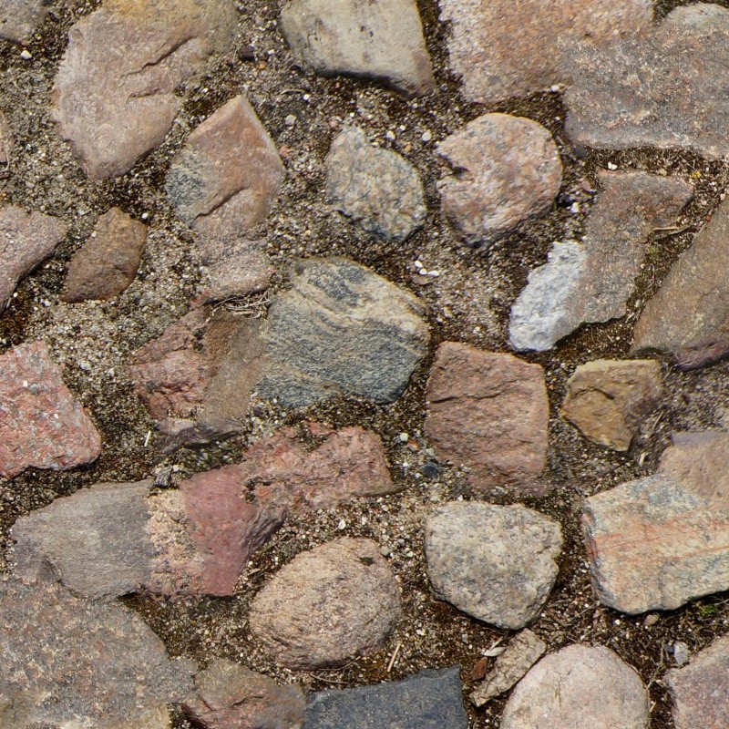 Textures   -   ARCHITECTURE   -   ROADS   -   Paving streets   -   Rounded cobble  - Rounded cobblestone texture seamless 07495 - HR Full resolution preview demo