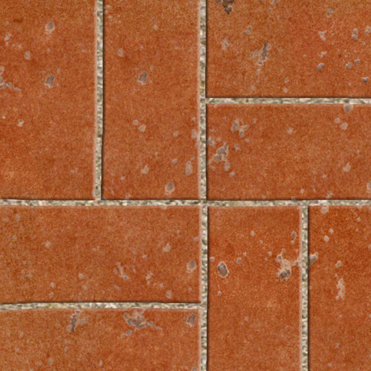 Textures   -   ARCHITECTURE   -   PAVING OUTDOOR   -   Terracotta   -   Blocks regular  - Cotto paving outdoor regular blocks texture seamless 06651 - HR Full resolution preview demo