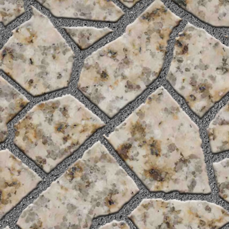 Textures   -   ARCHITECTURE   -   PAVING OUTDOOR   -   Flagstone  - Granite paving flagstone texture seamless 05878 - HR Full resolution preview demo
