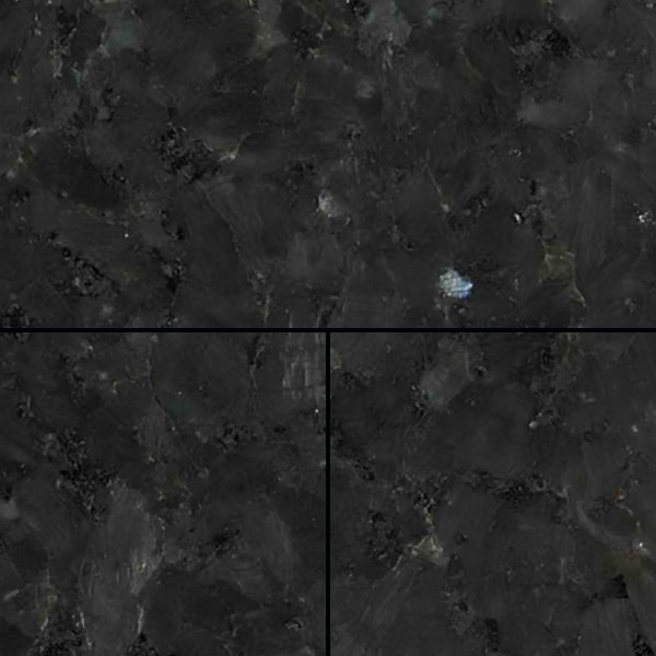 black granite flooring