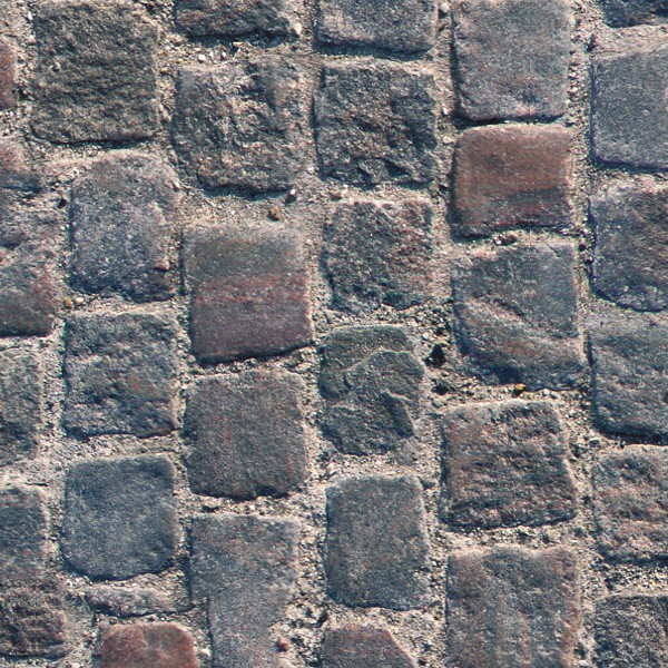 Textures   -   ARCHITECTURE   -   ROADS   -   Paving streets   -   Damaged cobble  - Damaged street paving cobblestone texture seamless 07459 - HR Full resolution preview demo