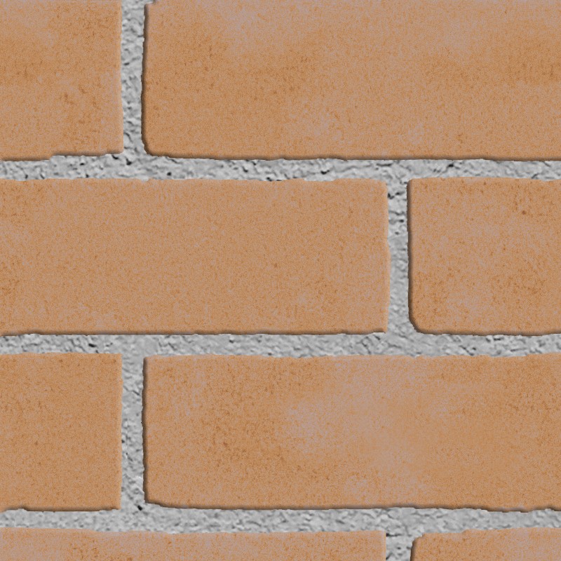 Textures   -   ARCHITECTURE   -   BRICKS   -   Facing Bricks   -   Smooth  - Facing smooth bricks texture seamless 00266 - HR Full resolution preview demo