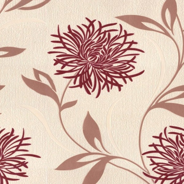 Textures   -   MATERIALS   -   WALLPAPER   -   Floral  - Floral wallpaper texture seamless 10998 - HR Full resolution preview demo