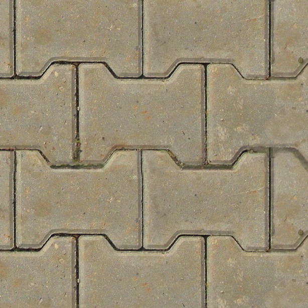 Paving Outdoor Concrete Regular Block Texture Seamless 05642