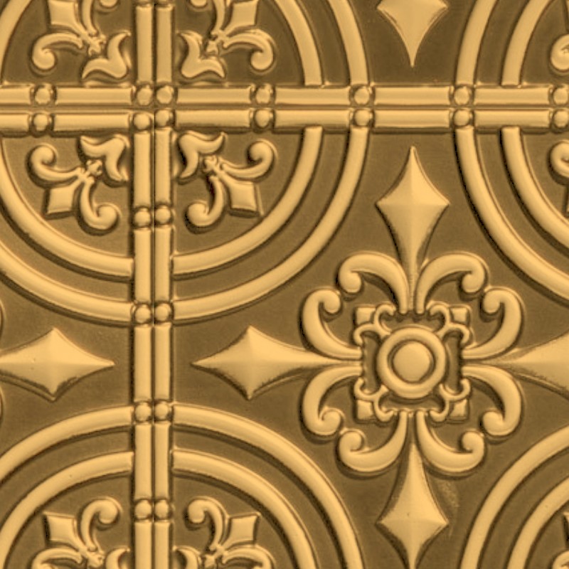 Textures   -   MATERIALS   -   METALS   -   Panels  - Gold metal panel texture seamless 10408 - HR Full resolution preview demo